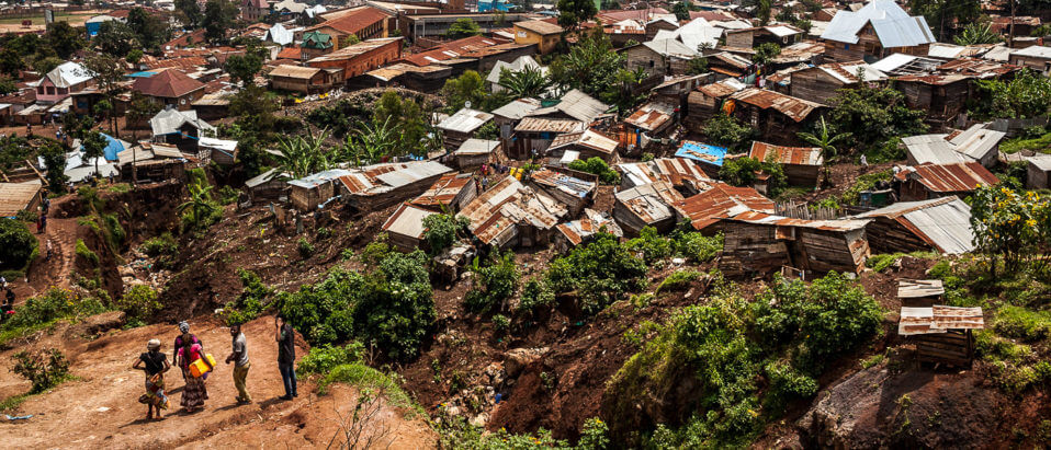 Vista di Bukavu