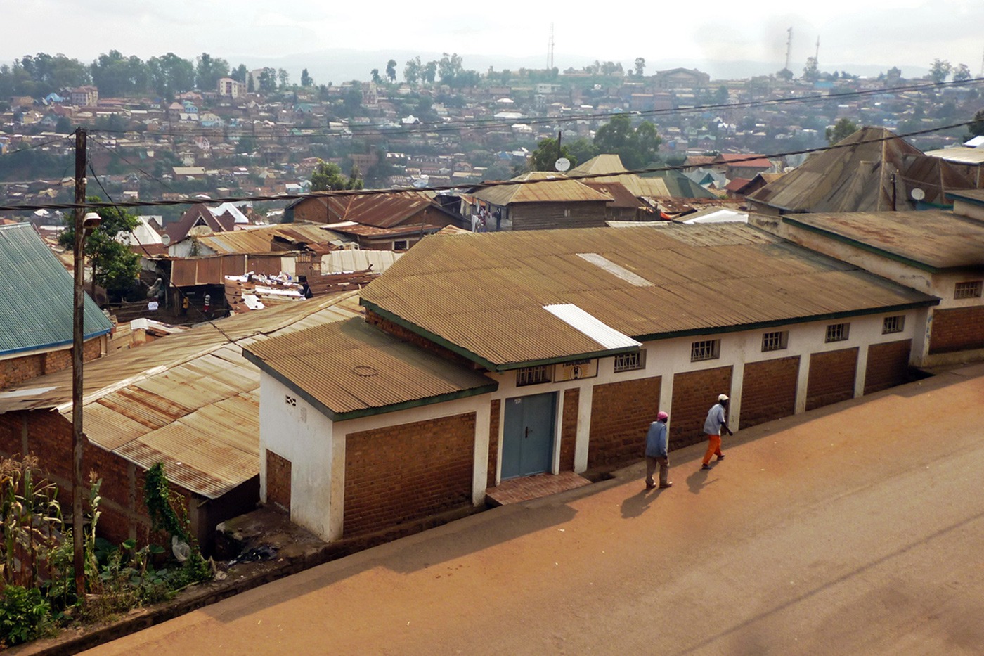 Casa-Famiglia Tupendane di Padre Querzani, a Bukavo, in Congo, prima dei lavori di ampliamento - febbraio 2018